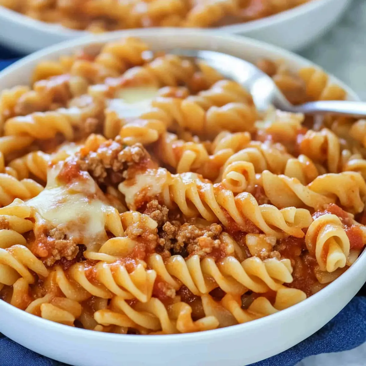 Cheesy Taco Pasta
