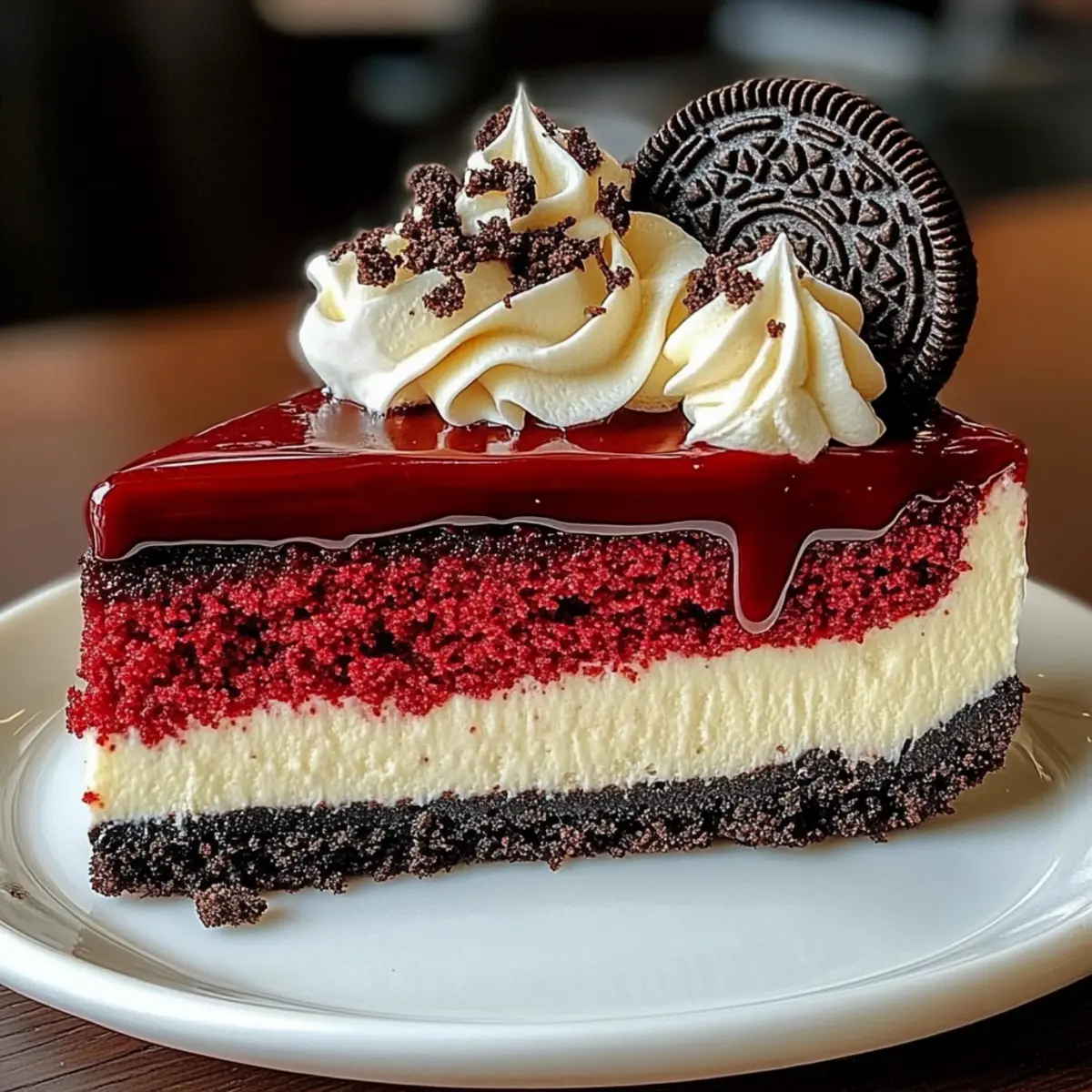 Red Velvet Oreo Cheesecake Recipe