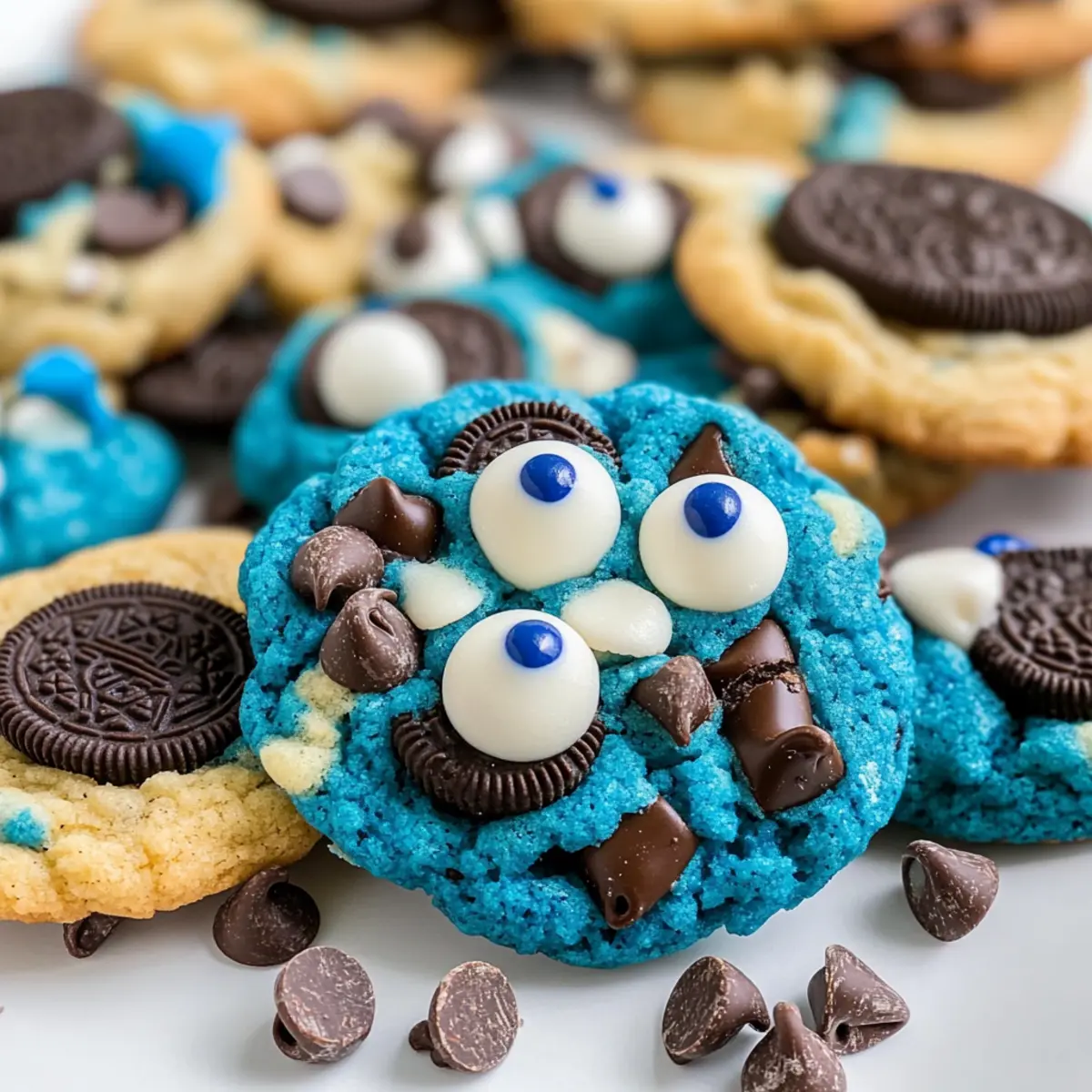 Cookie Monster Cookies