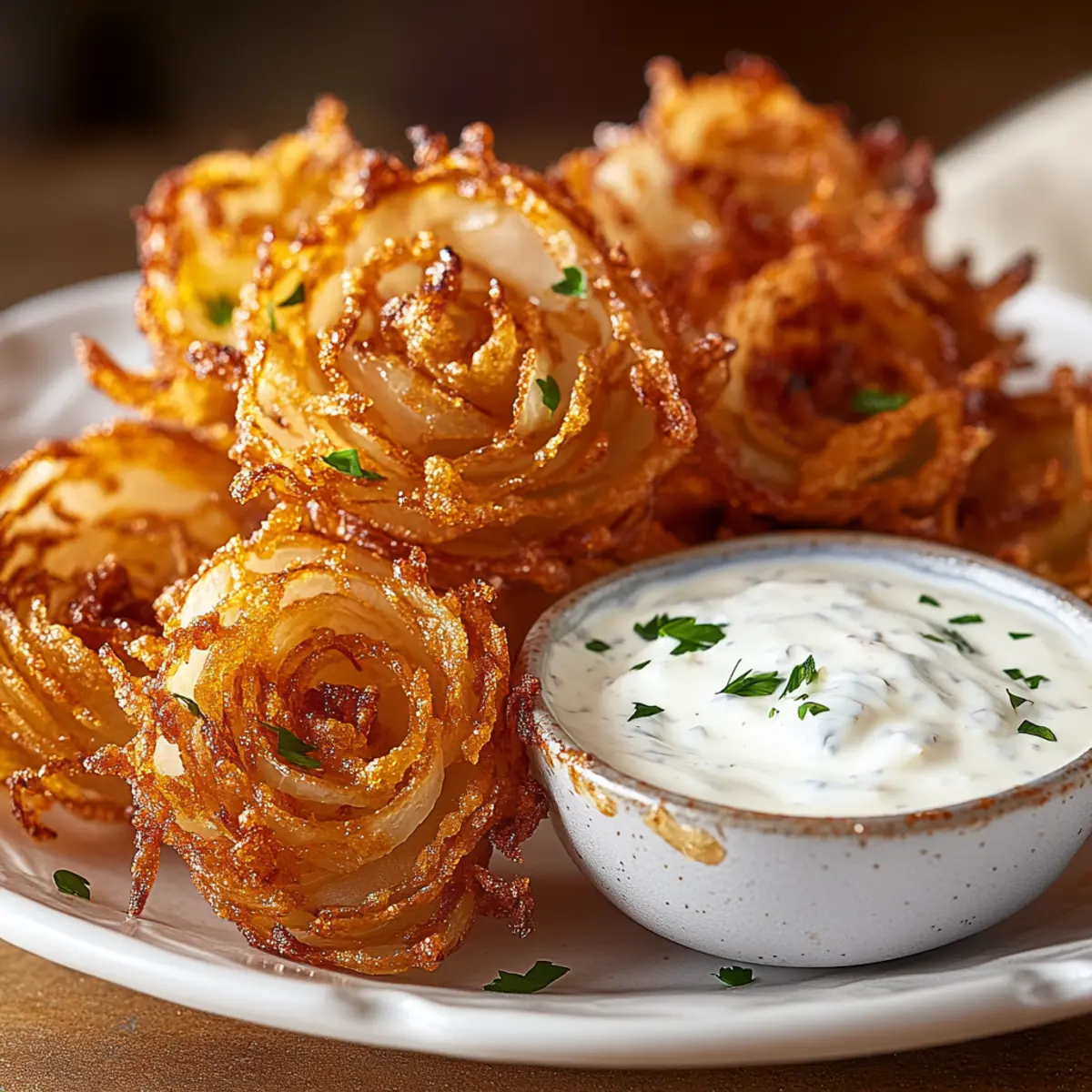 Crispy Mini Bloomin’ Onions