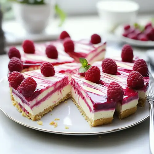 Raspberry cheesecake
