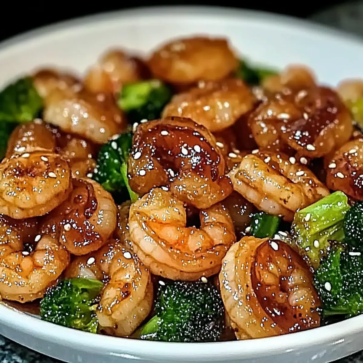 High-Protein Honey Garlic Shrimp