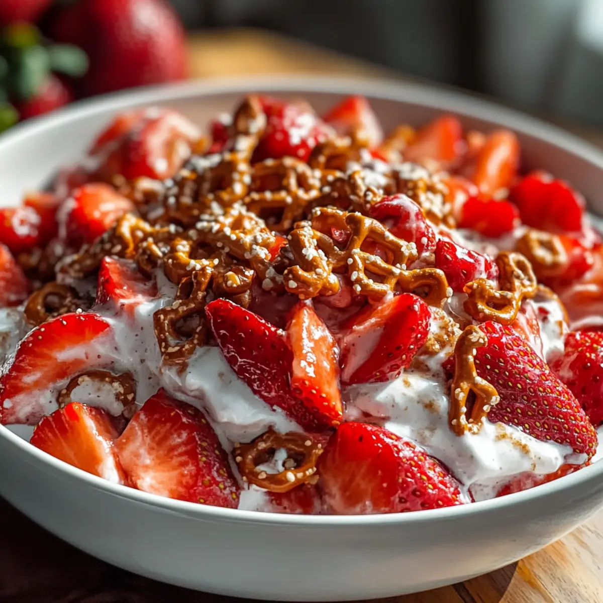 Strawberry Crackle Salad