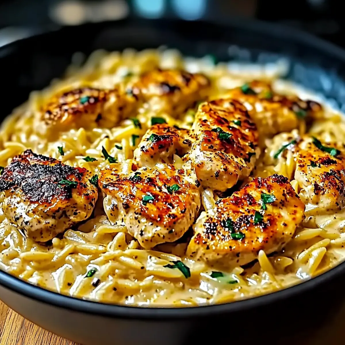 One-Pot Cajun Chicken Alfredo