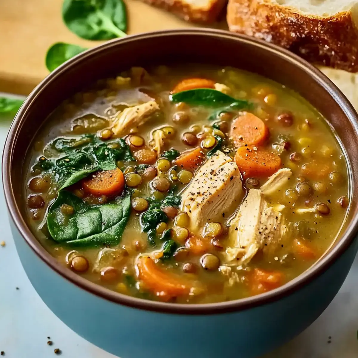 Chicken Lentil Soup