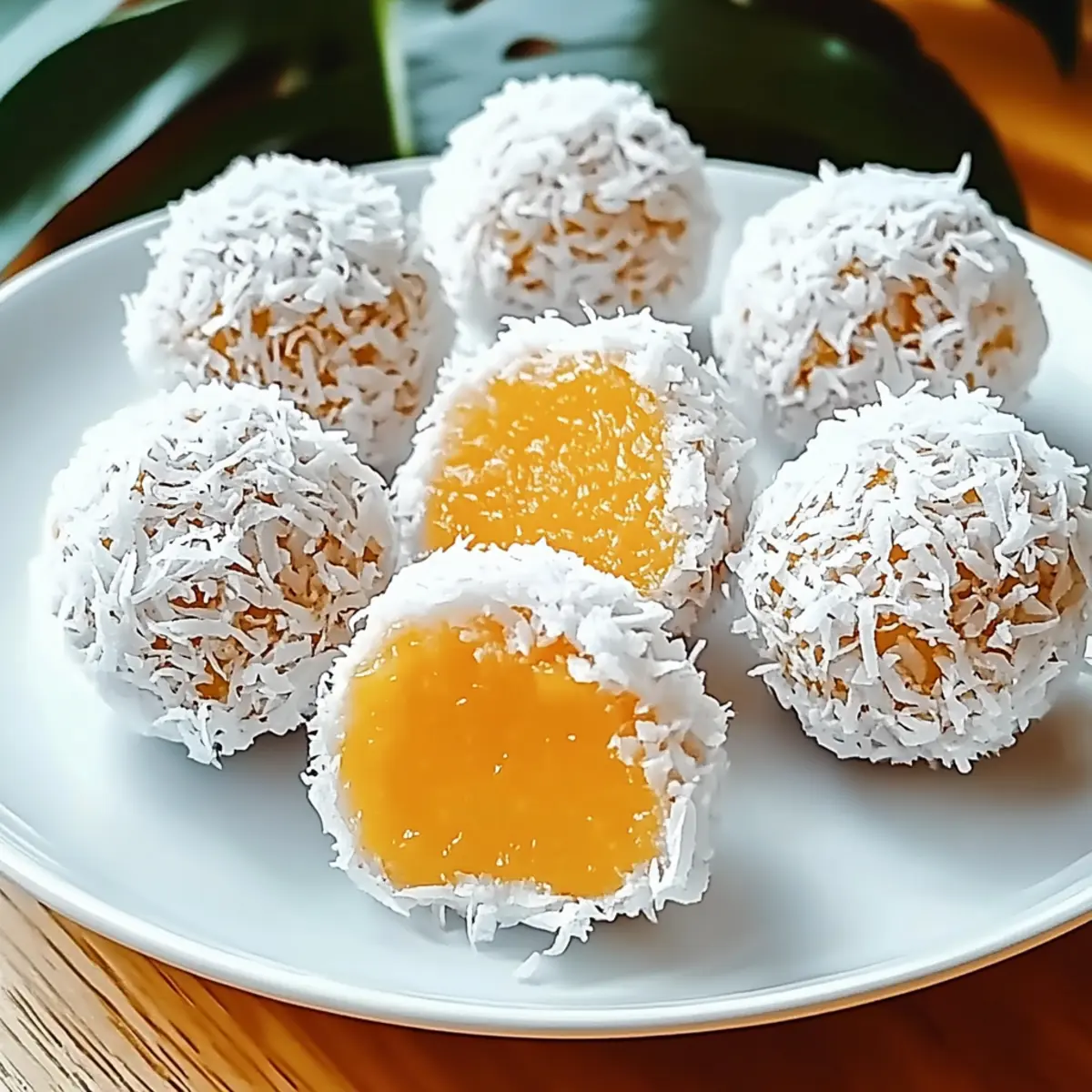 Coconut Mango Bliss Balls