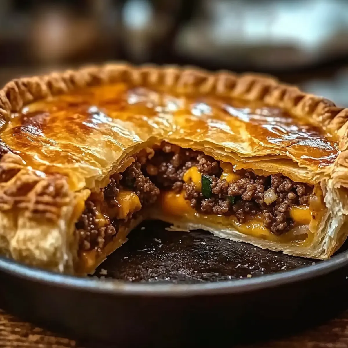 One-Pan Cheeseburger Pie