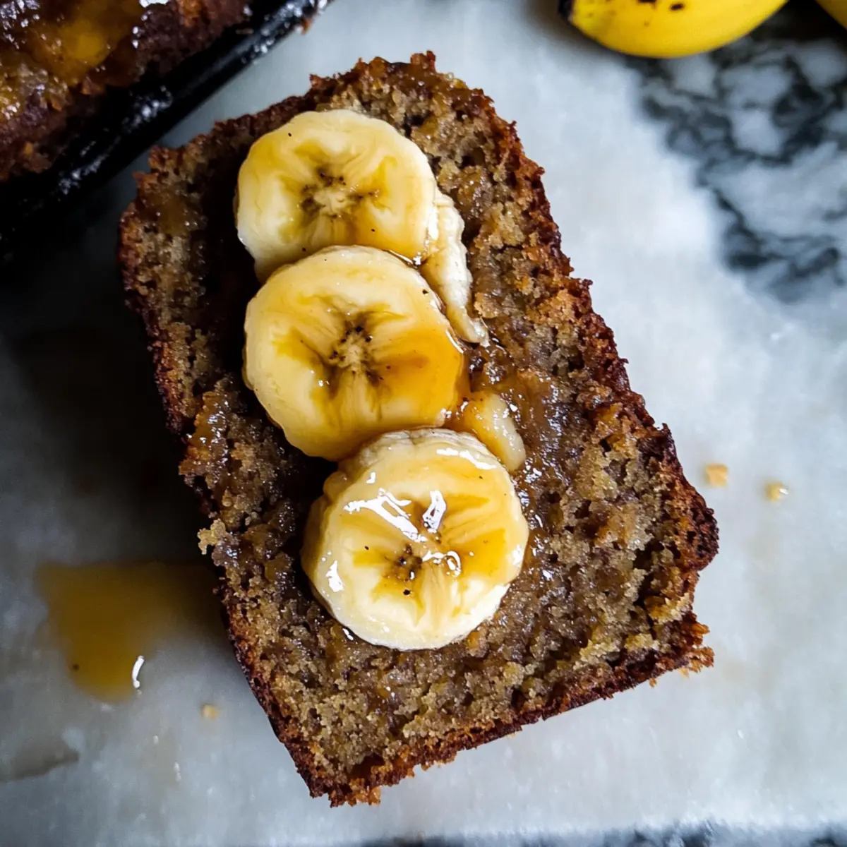 Brown Butter Caramelized Banana Bread