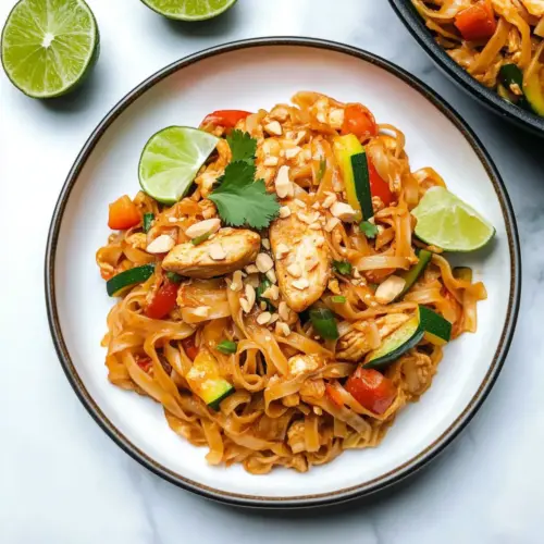 Instant Pot Chicken Pad Thai