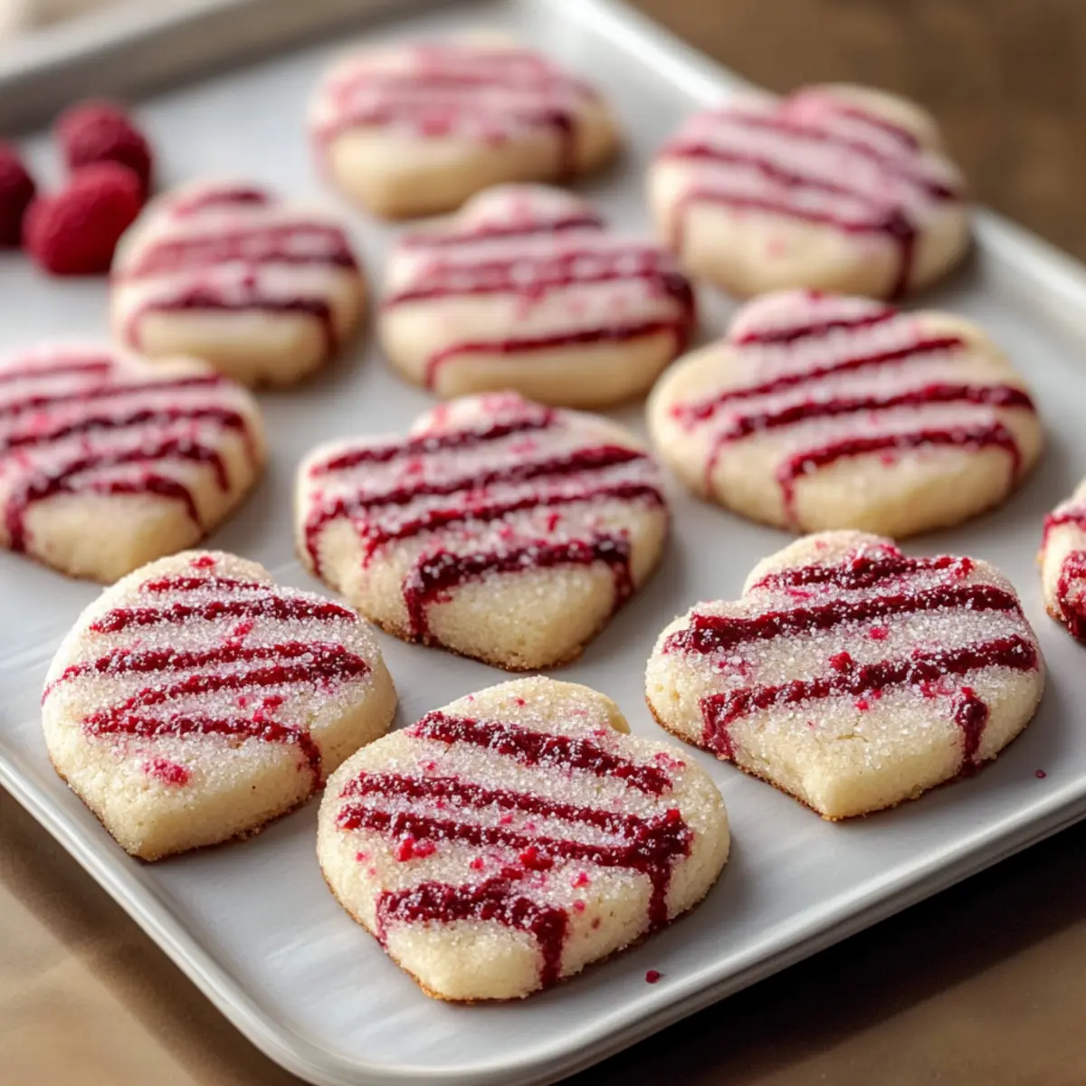 Raspberry Sugar Cookies