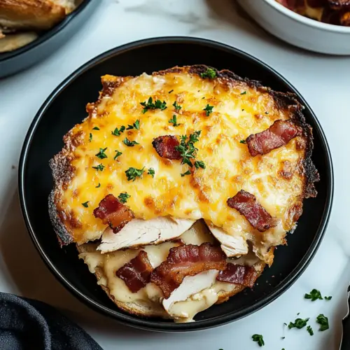 Cheddar and Bacon Turkey Melt