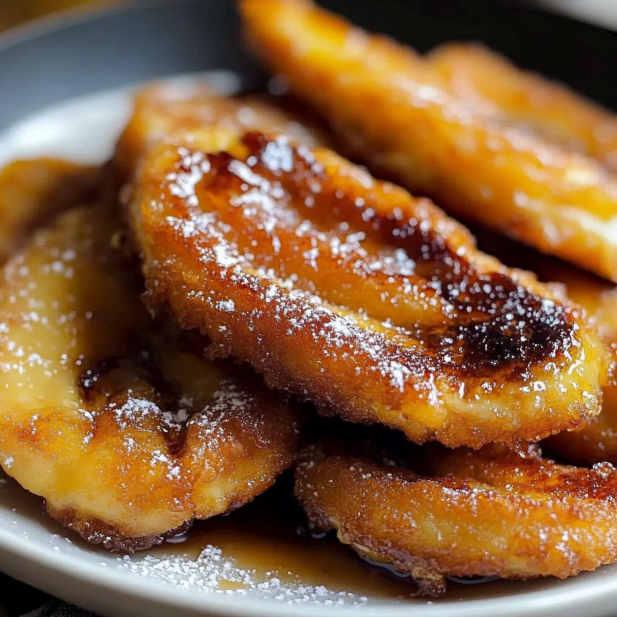 Skillet Banana Fritters