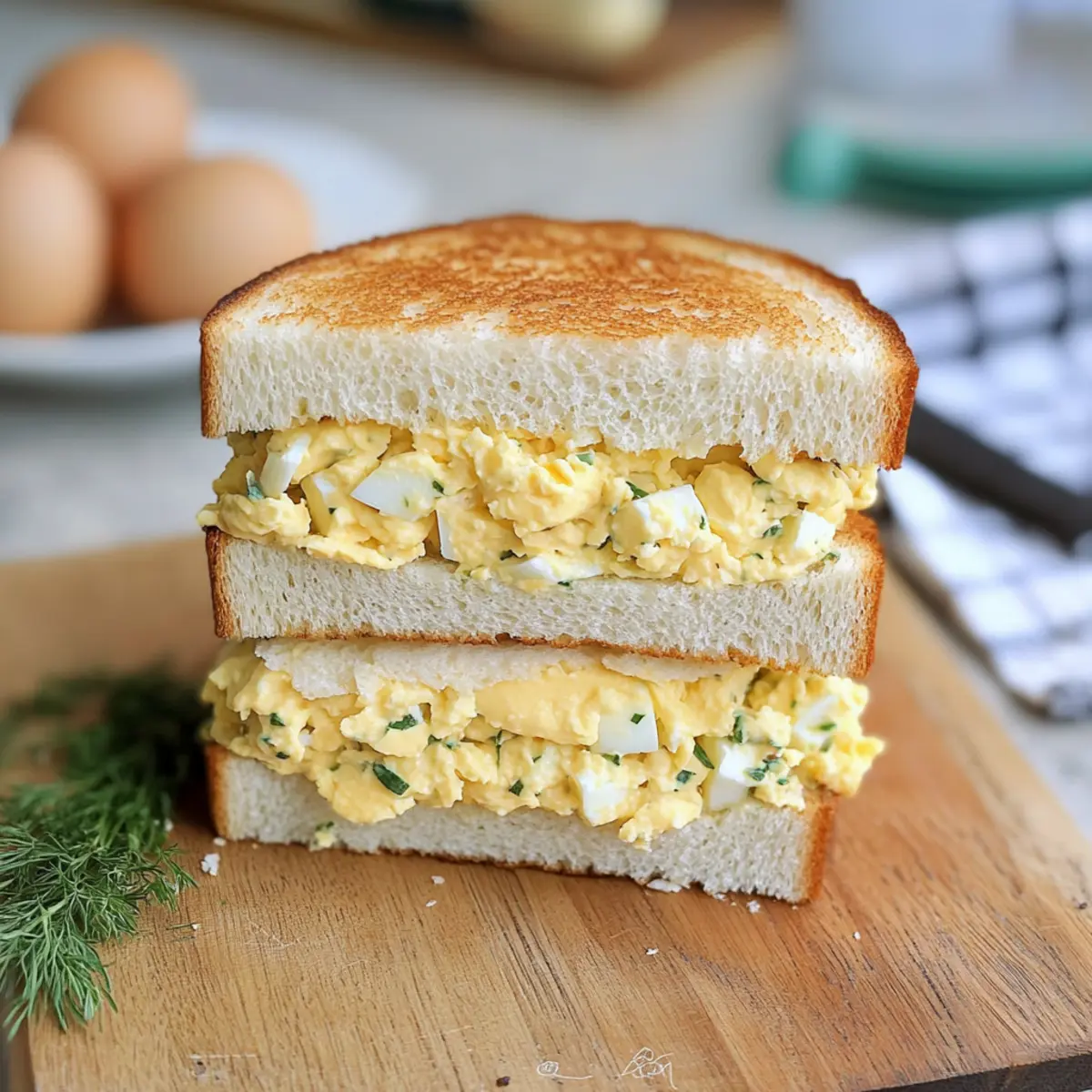 Grandma Barb’s Egg Salad Sandwiches