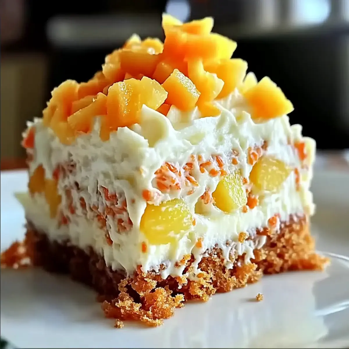 Pineapple Carrot Cream Cake