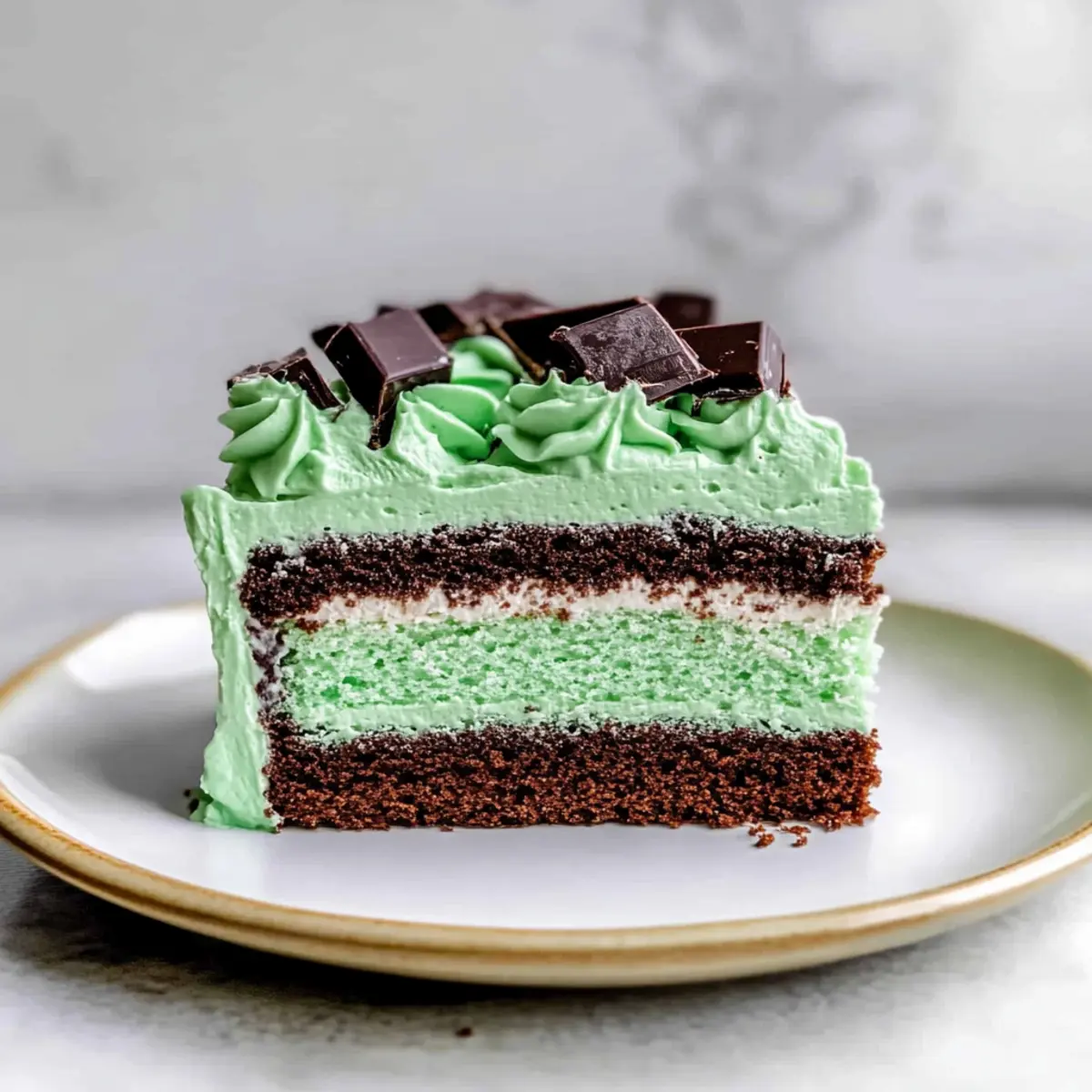 Grasshopper Cake