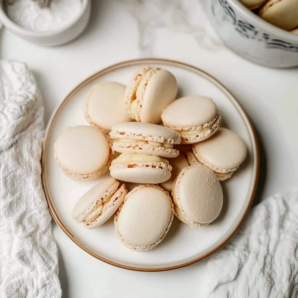 Vanilla Macarons