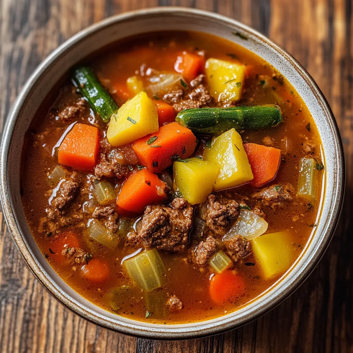 Beef Vegetable Soup