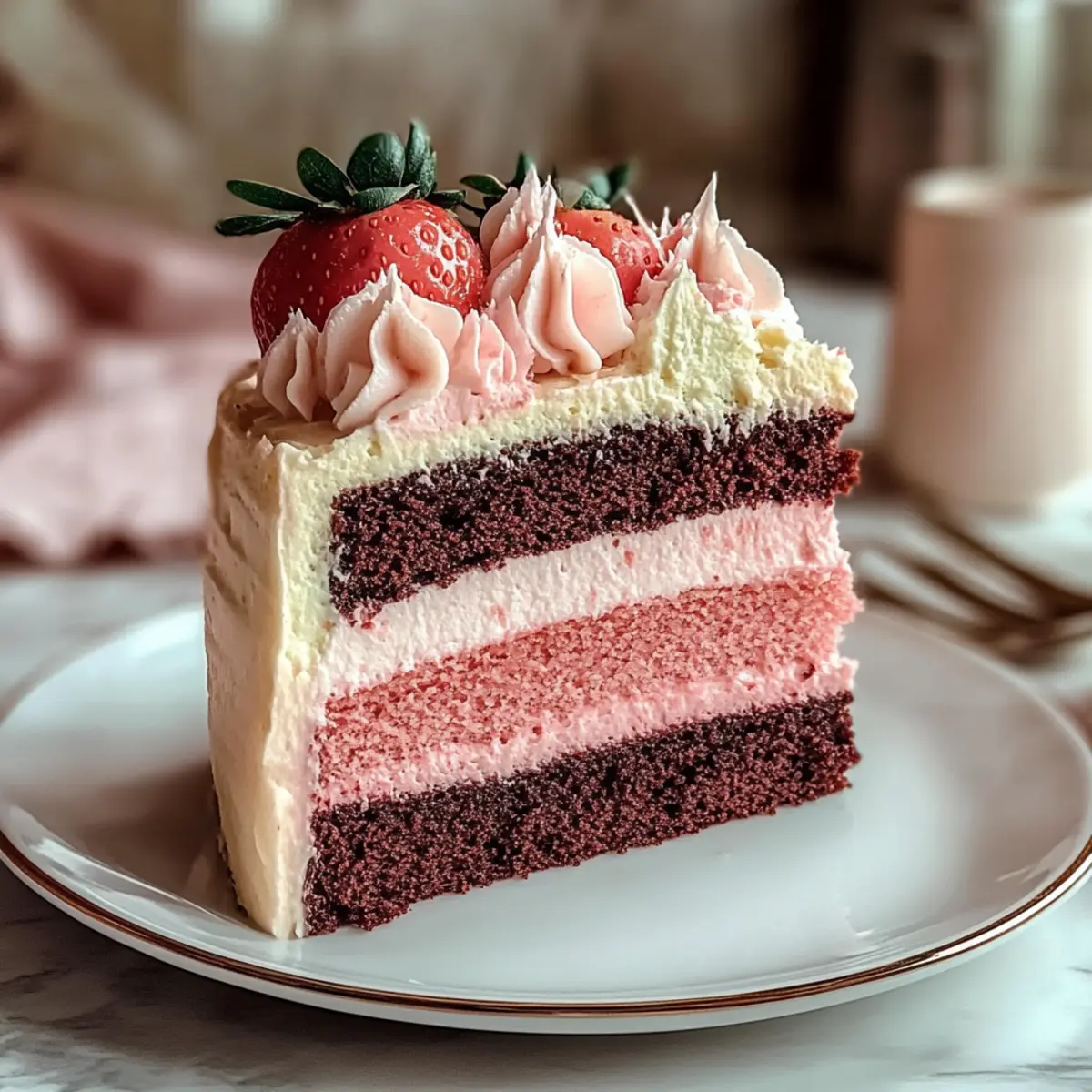 Neapolitan Cake