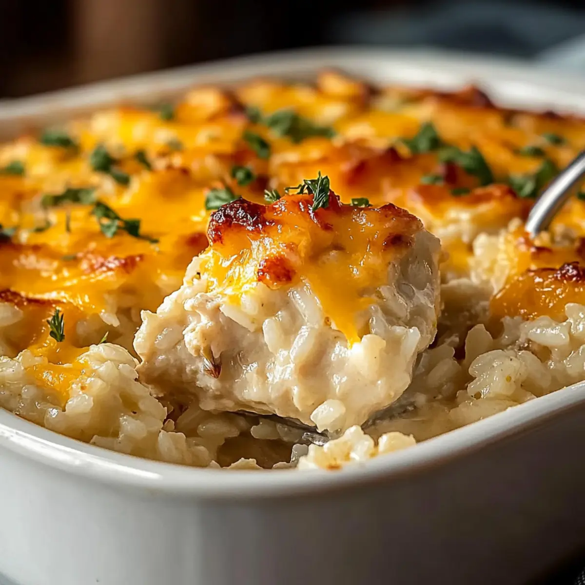 Angel Chicken and Rice Casserole