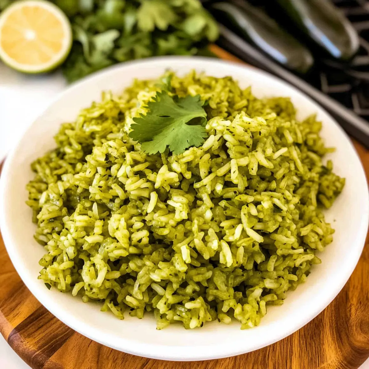 Green Poblano Rice