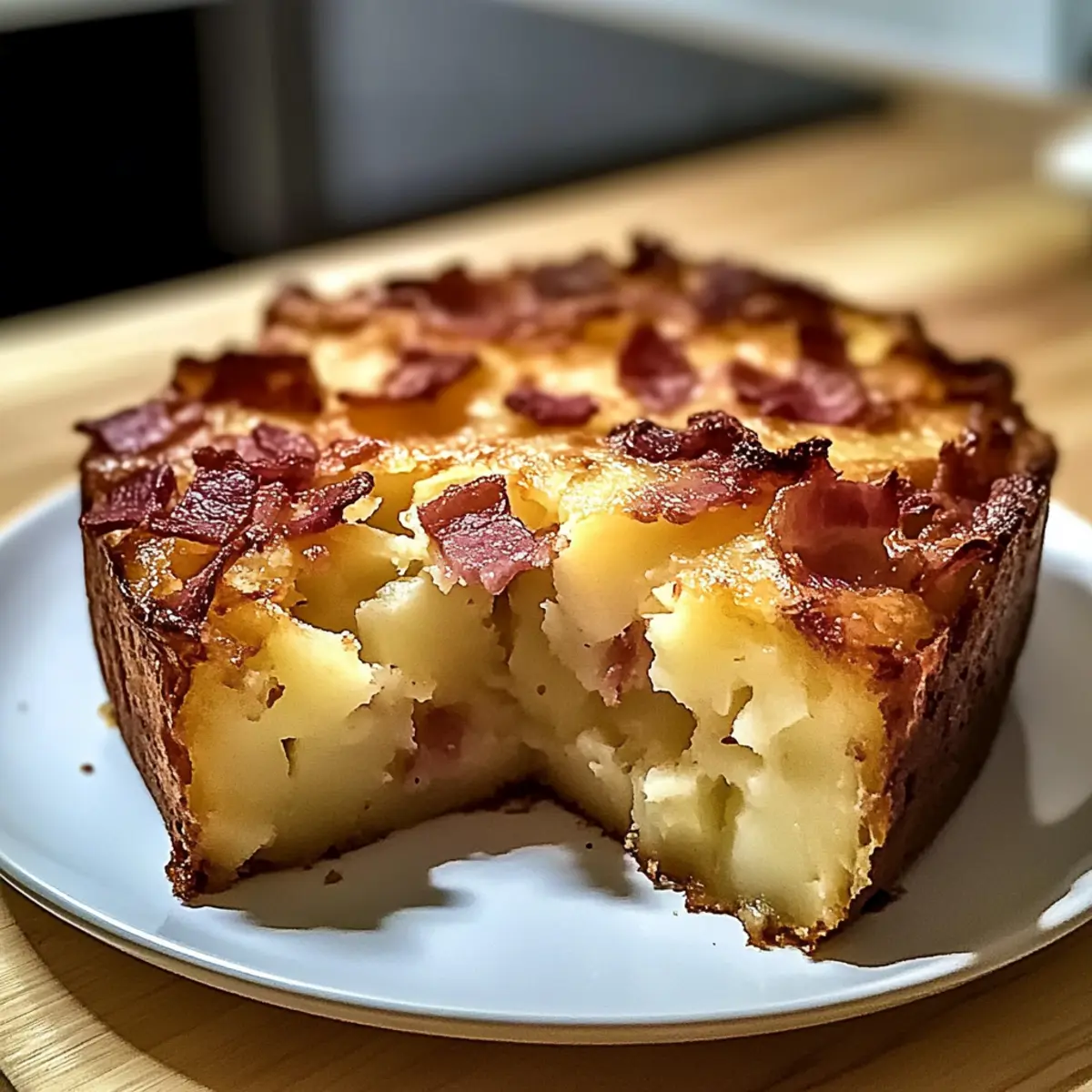 Savory German Potato Cake