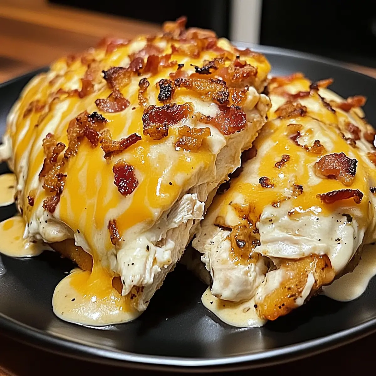 Monster Bacon Ranch Chicken Cheese Tornadoes