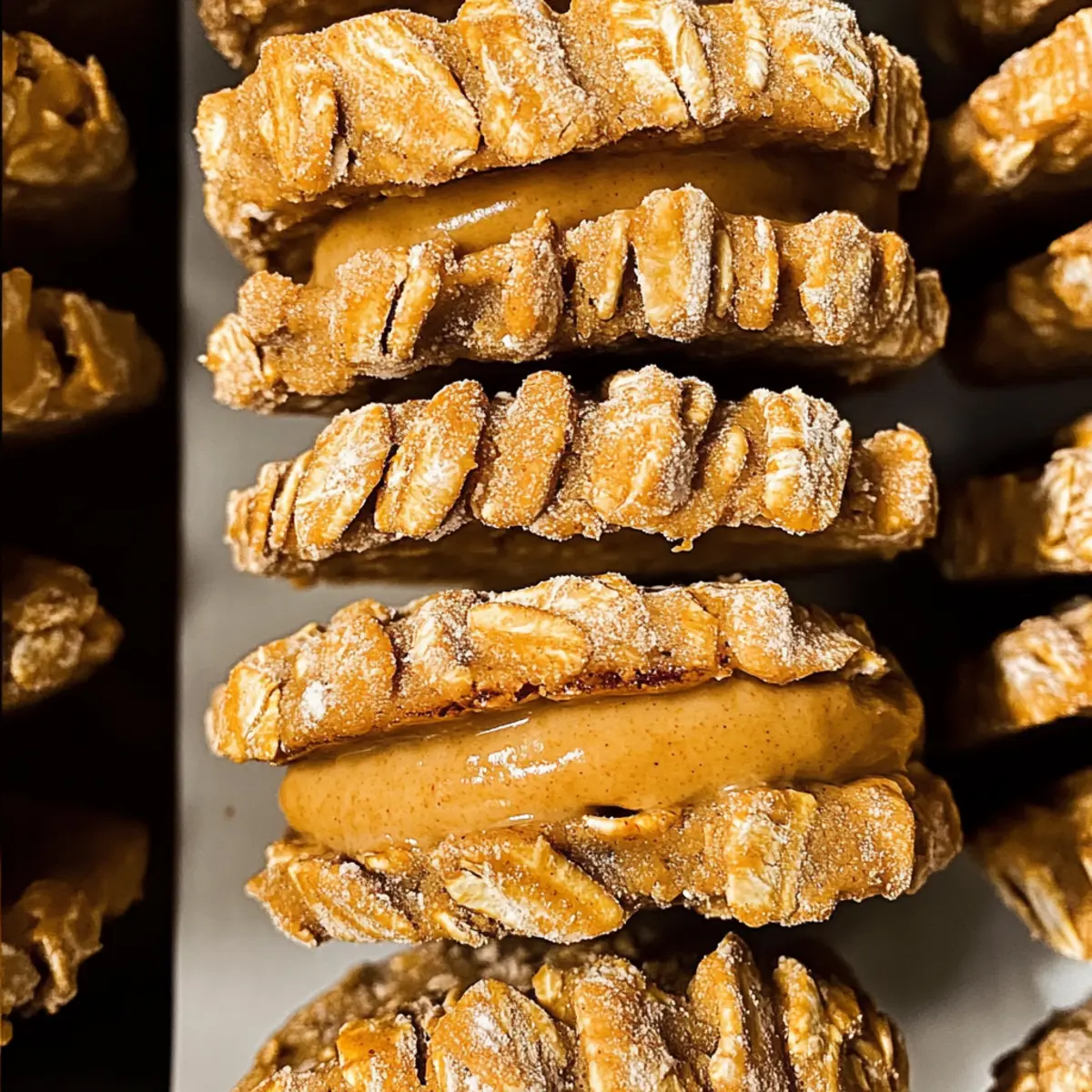 GOLDEN OAT MASALA CHAI CUSTARD SANDWICH COOKIES