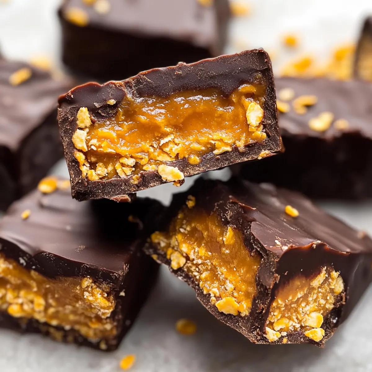 Healthy Homemade Butterfingers