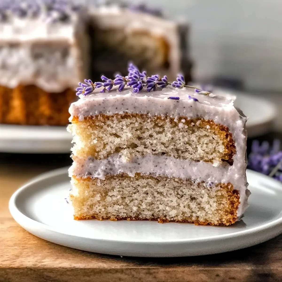 Heavenly London Fog Cake