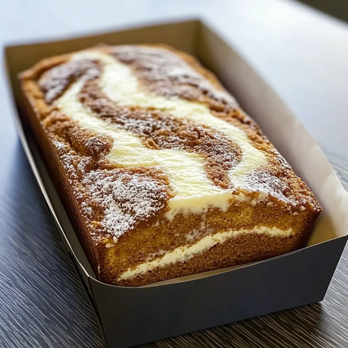 Cinnamon Swirl Protein Cake