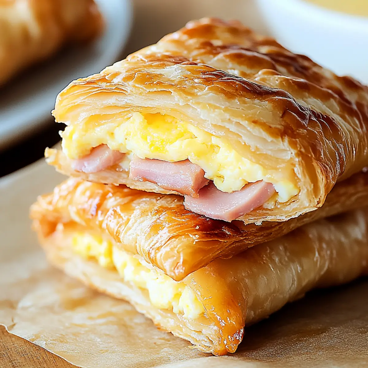 Homemade Breakfast Hot Pockets
