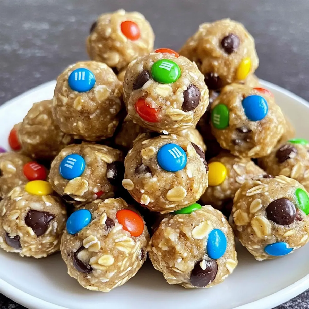 Monster Cookie Energy Balls