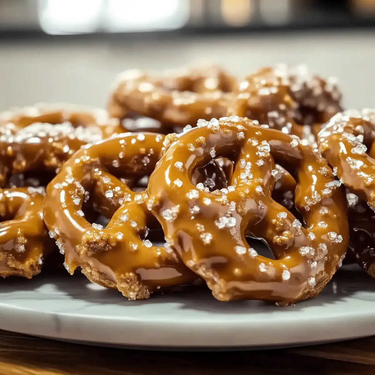 Butter Toffee Pretzels Recipe