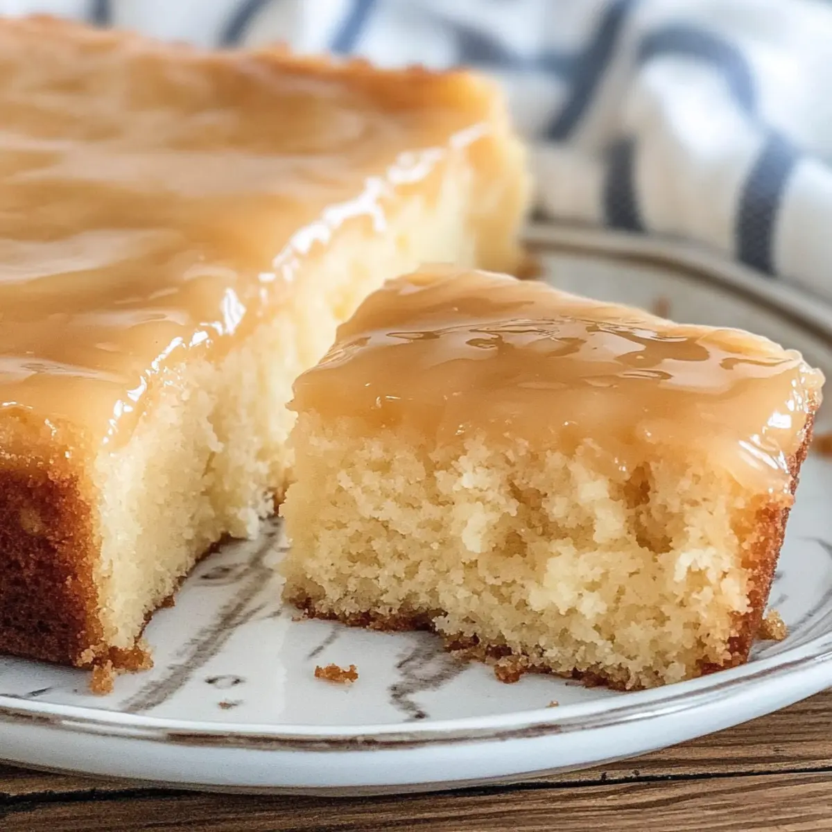 Moist Vanilla Buttermilk Cake