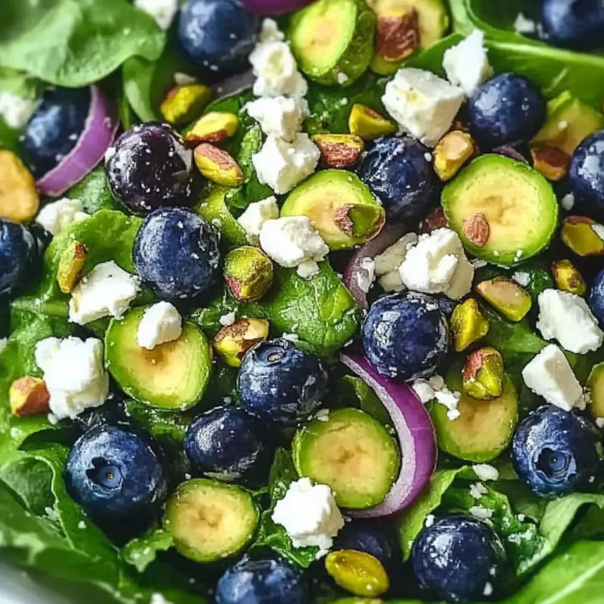 Blueberry Pistachio Spring Salad