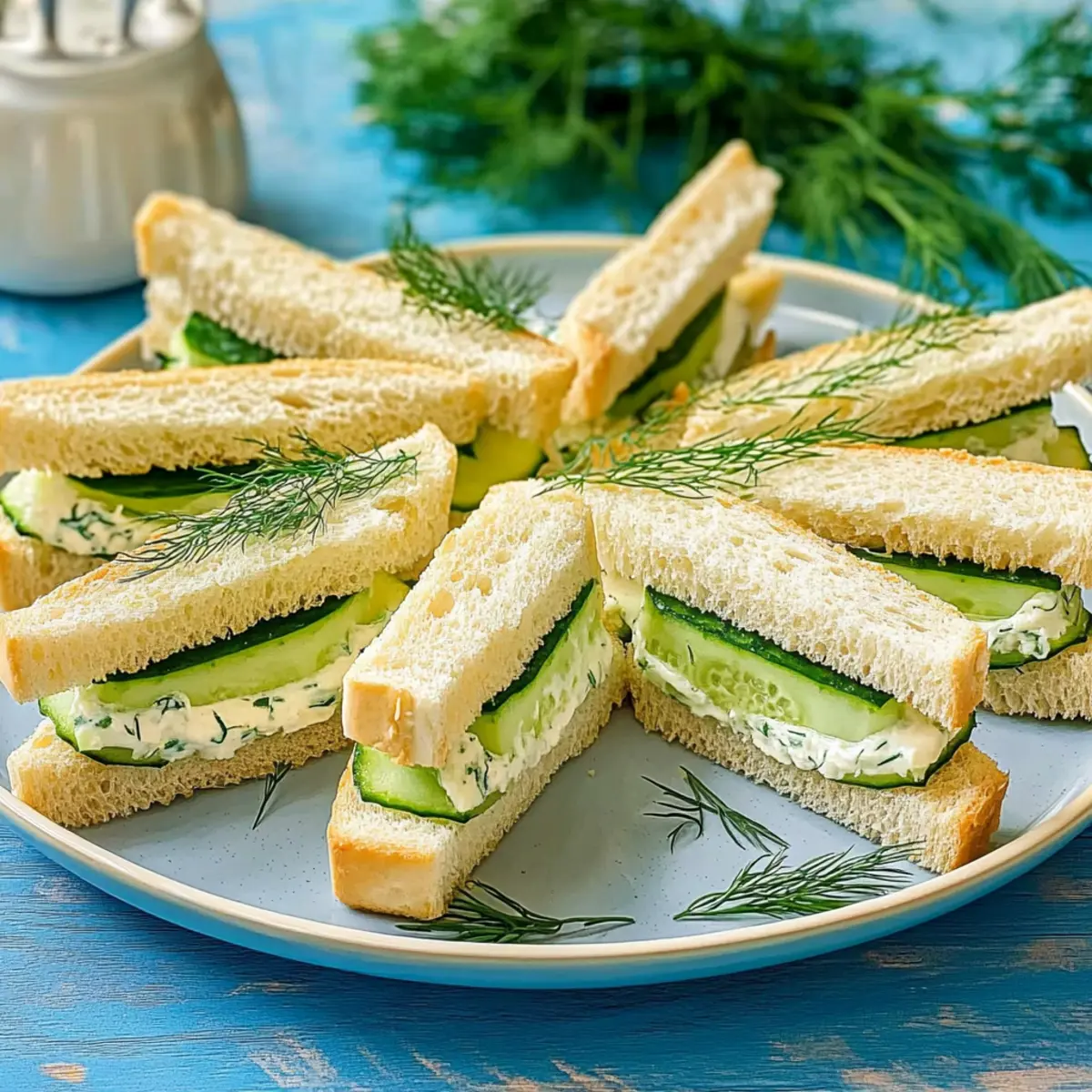 Classic Cucumber Sandwiches