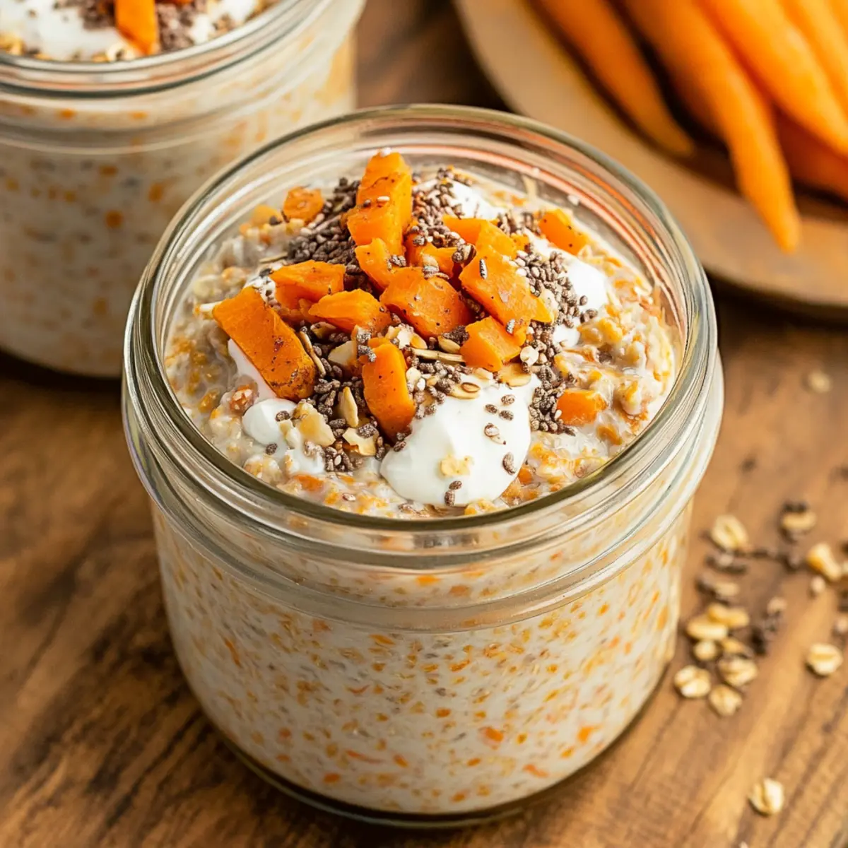 Carrot Cake Overnight Oats
