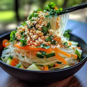 Vietnamese Glass Noodle Salad