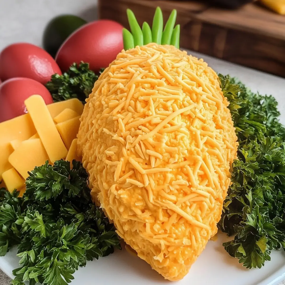Easter Carrot Cheeseball