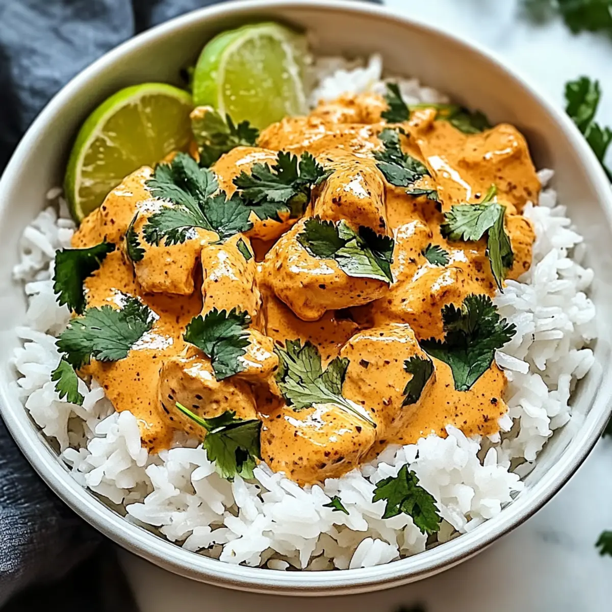 Coconut Chicken Rice Bowl
