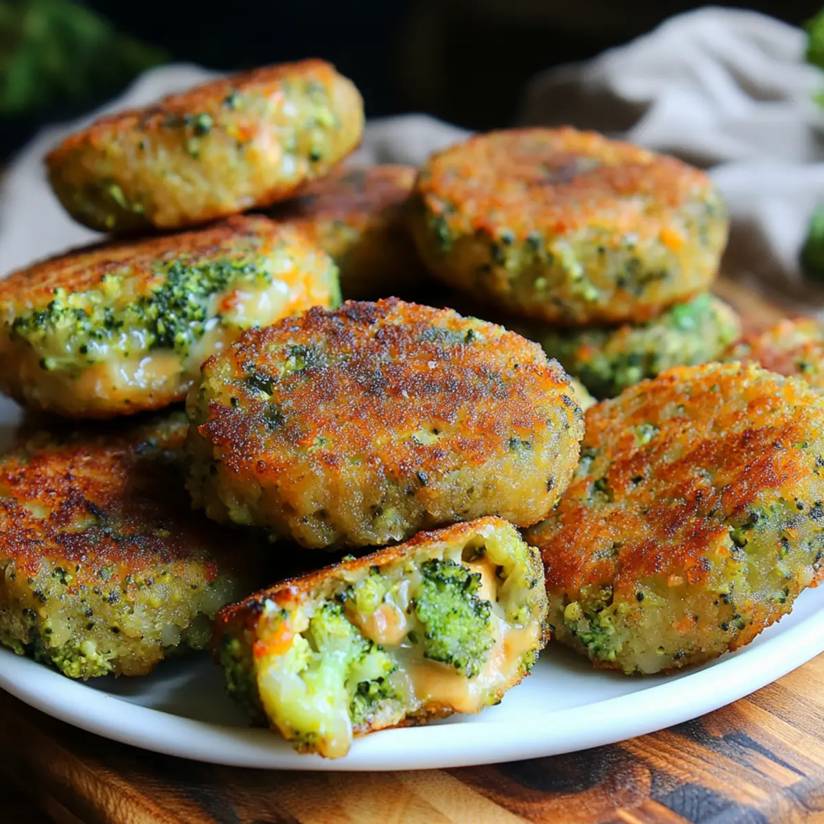 Broccoli Cheese Patties