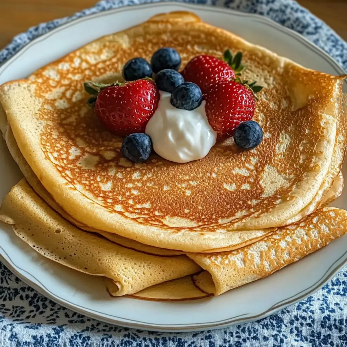 Oatmeal Crepes