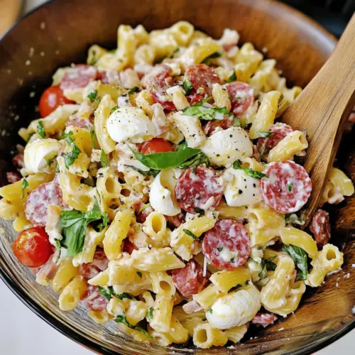 Italian Grinder Pasta Salad