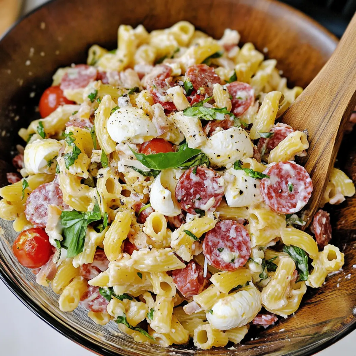 Italian Grinder Pasta Salad