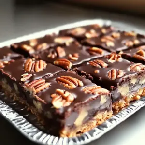 Decadent Turtle Bars