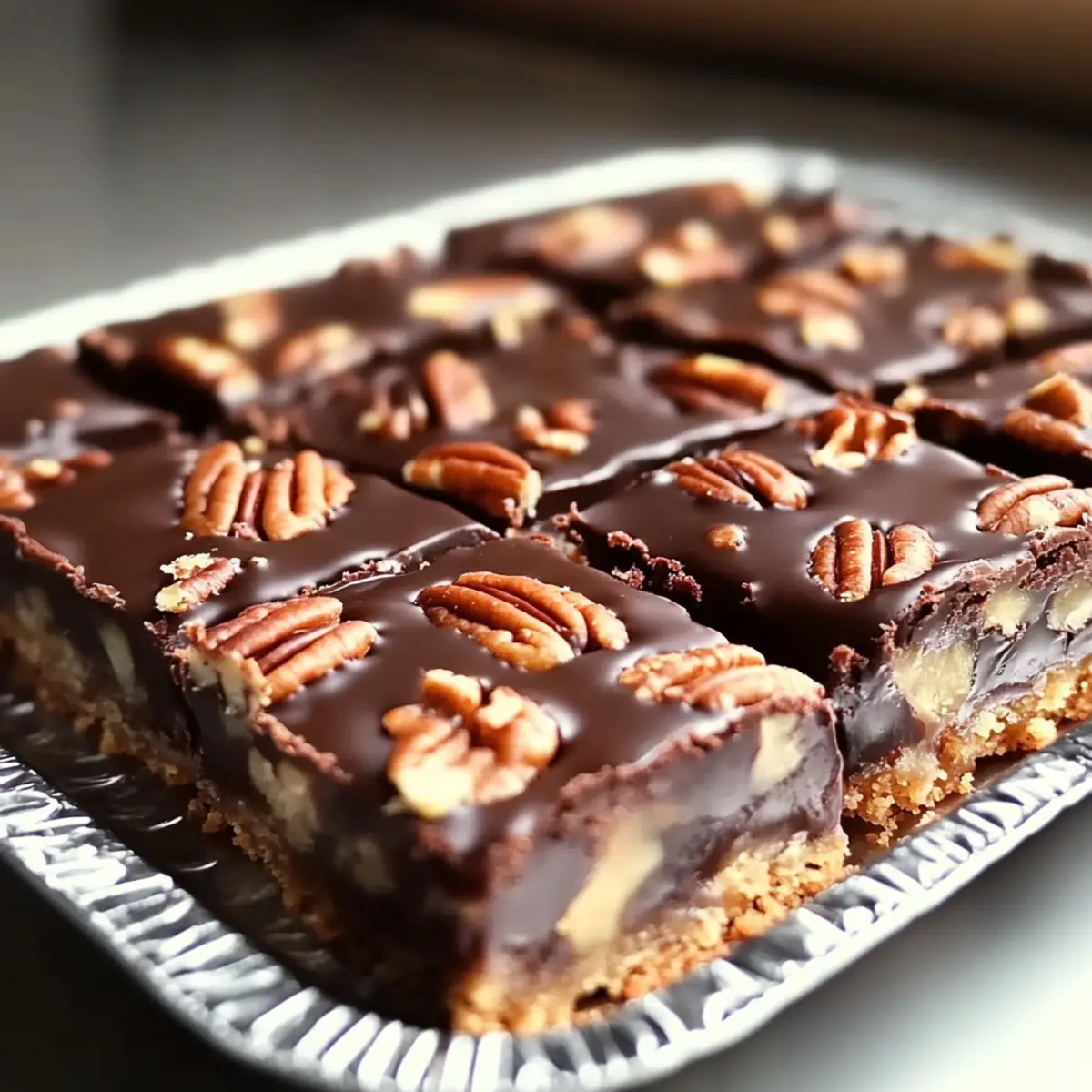 Decadent Turtle Bars