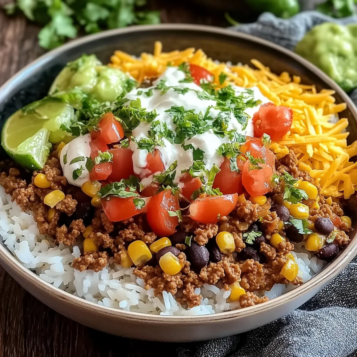 Taco Rice Bowl