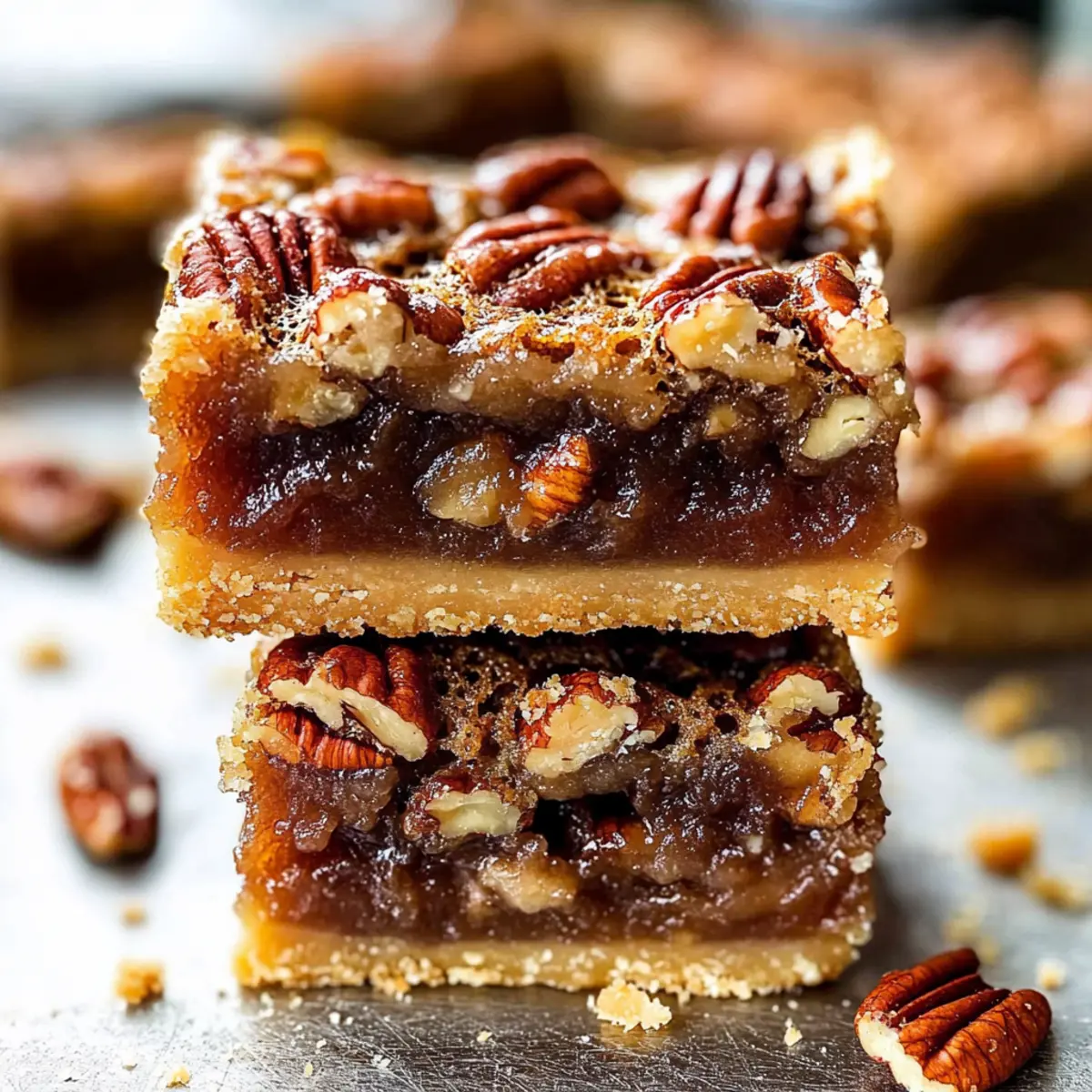 Brown Butter Pecan Pie Bars