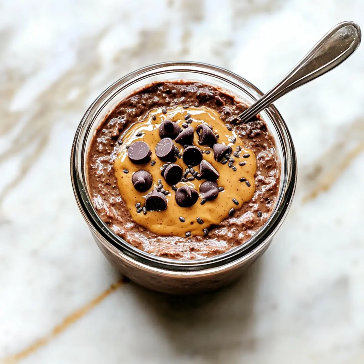Brownie Batter Overnight Oats