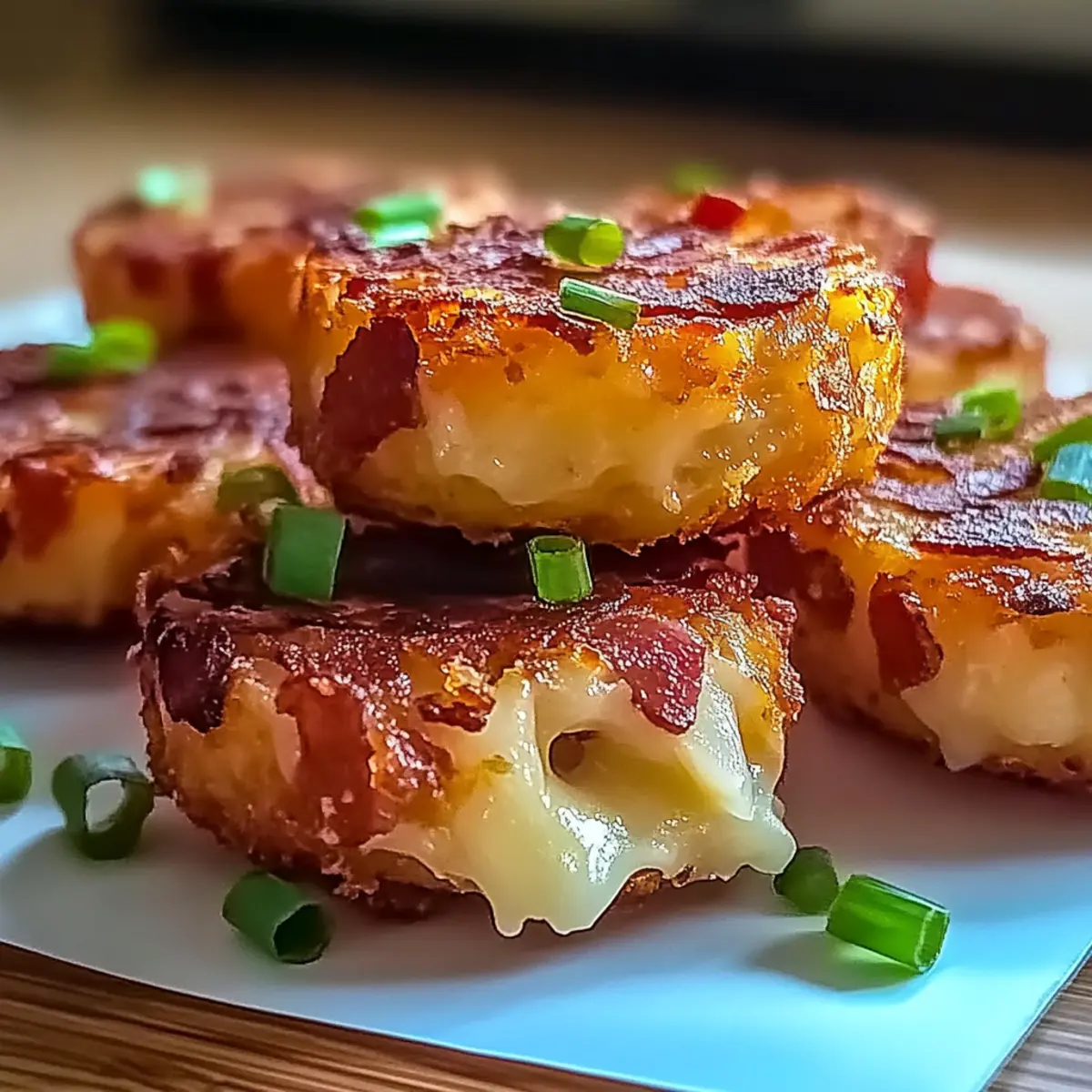 Crispy Loaded Hashbrown Bites